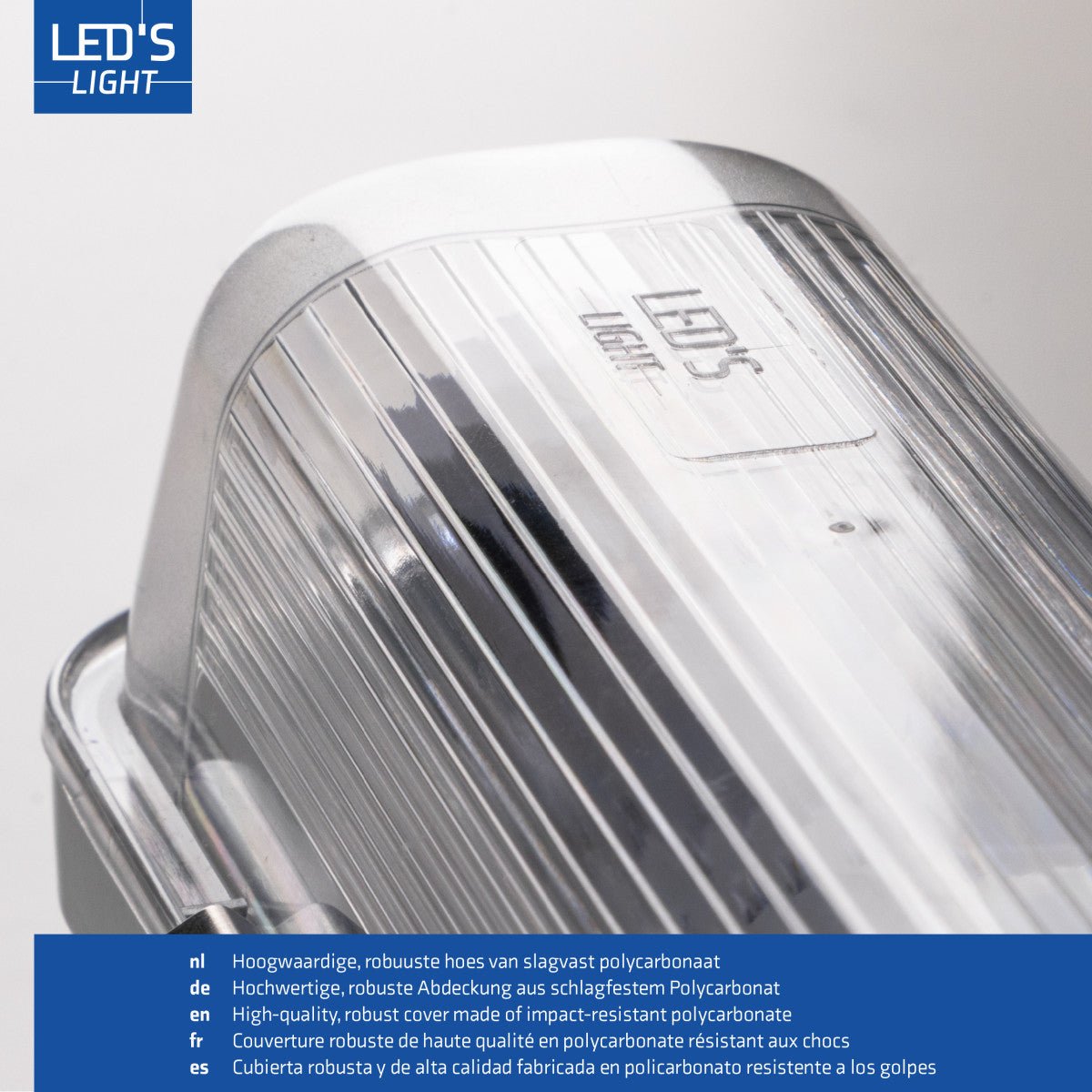 LED's Light Complete LED TL lamp met LED buis 60 cm - Binnen en buiten - 1100 lm - 1x6W - 185lm/w - Energielabel B TL verlichting LED.nl