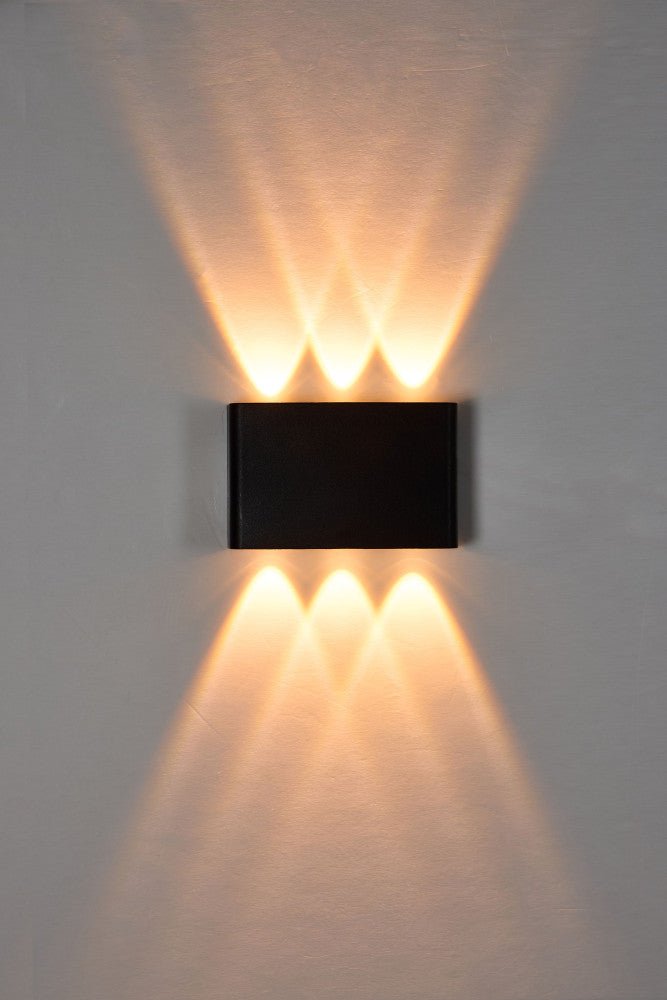 Buitenlamp met Lichtbron - Wandarmatuur - 450lm 2000K/2700K/4000K - Zwart - IP65 LED.nl