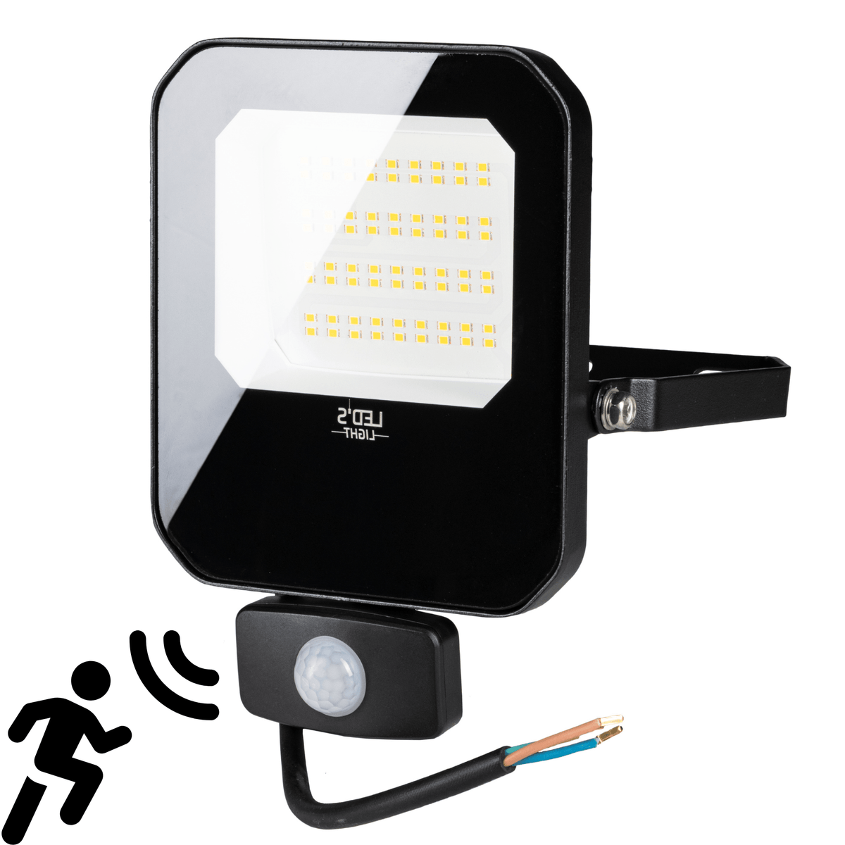 LED's Light Buitenlamp schijnwerper floodlight met bewegingssensor 4200lm - binnen en buiten - 30W Schijnwerpers LED.nl