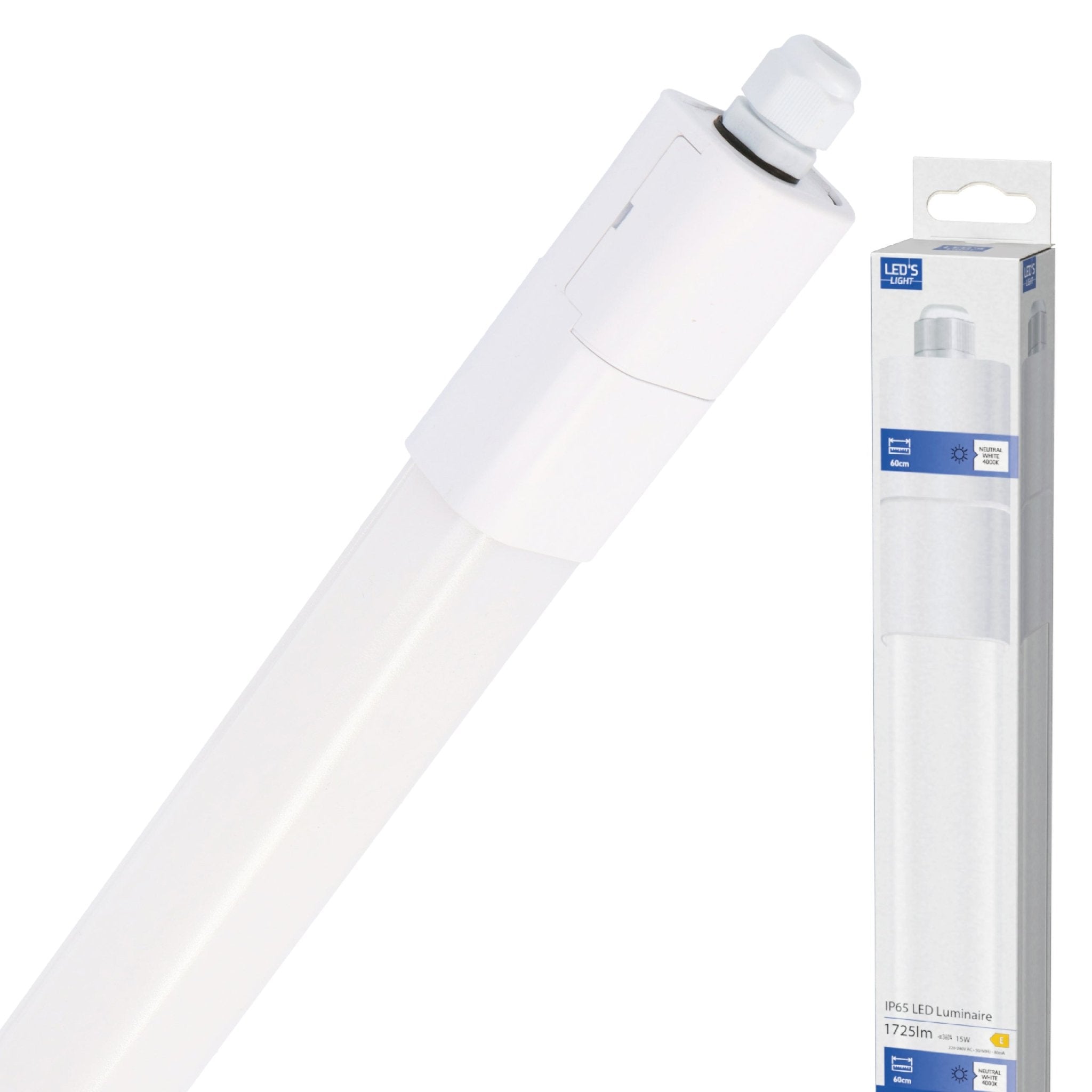 LED's Light LED TL verlichting compleet 60 cm - Geschikt voor buiten en binnen - 1725 lm TL verlichting LED.nl