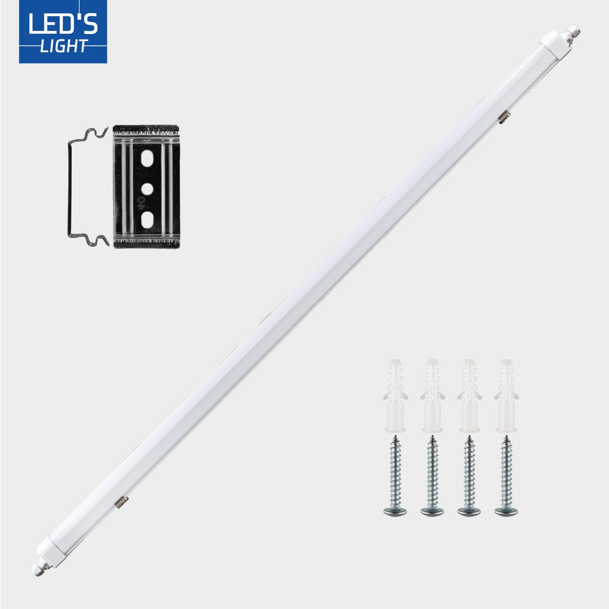 2 PACK - LED's Light TL armatuur met Strip - Koppelbaar - 46W 150cm 5520lm 4000K LED.nl