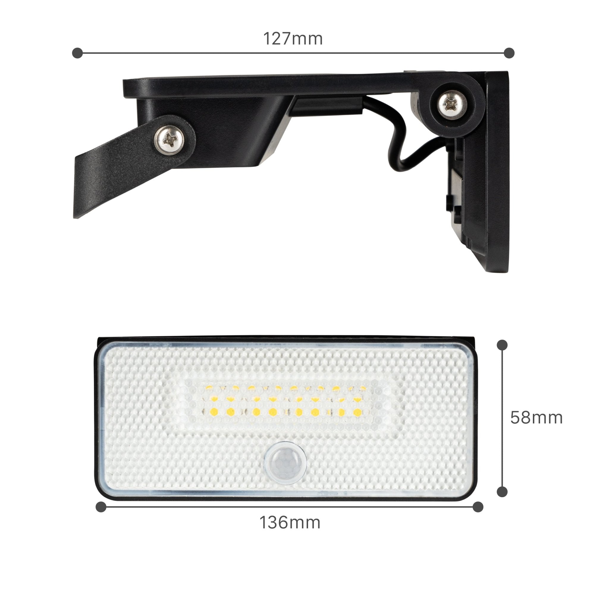 SolarEssence LED Buitenlamp met Bewegingssensor - Wandbevestiging - 1000 Lumen - IP54 Waterdicht Buitenlampen LED.nl