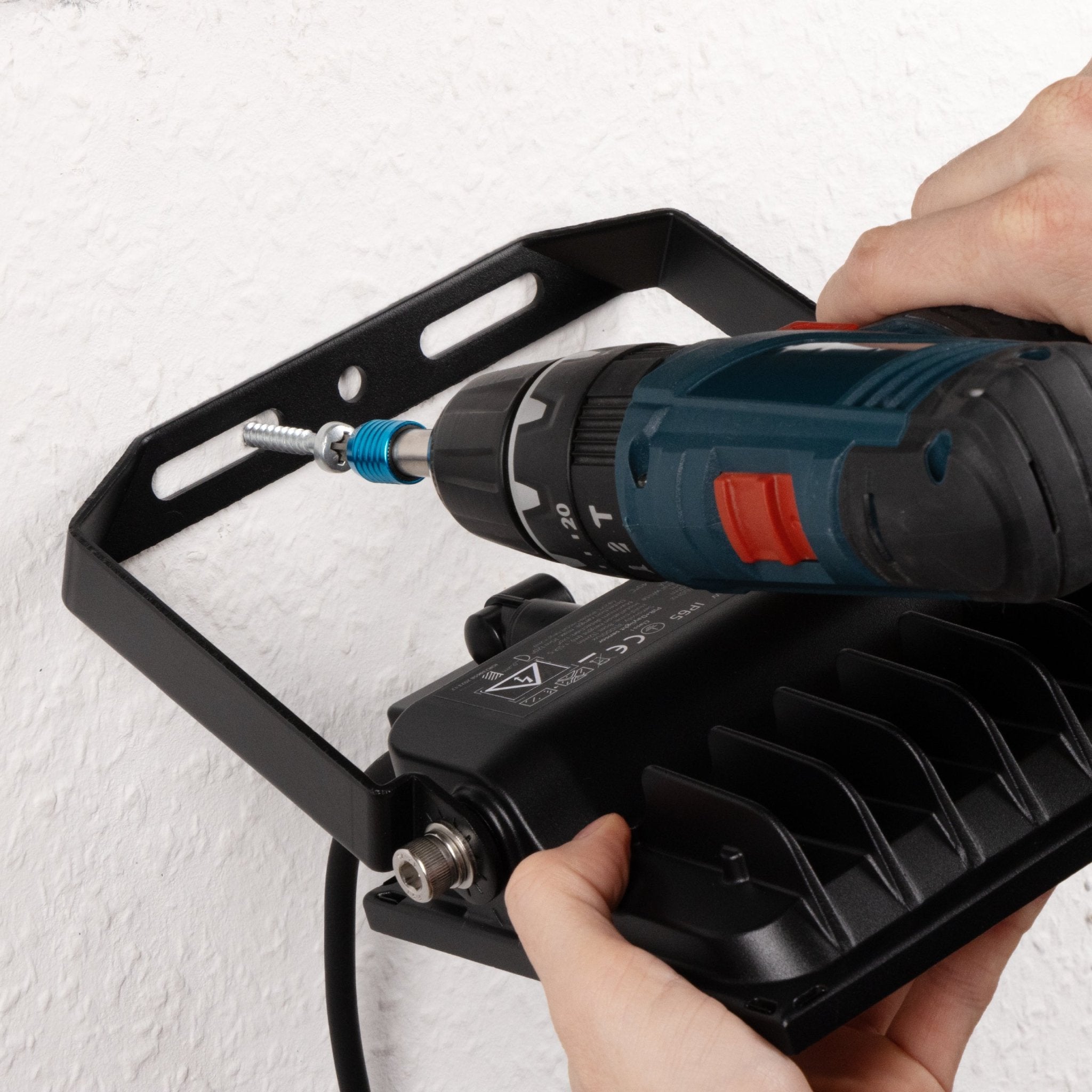 UltraFlood LED Schijnwerper 50W 4000K met Bewegingssensor en Daglichtsensor - Kantelbaar - 8000 Lumen - IP65 Schijnwerpers LED.nl