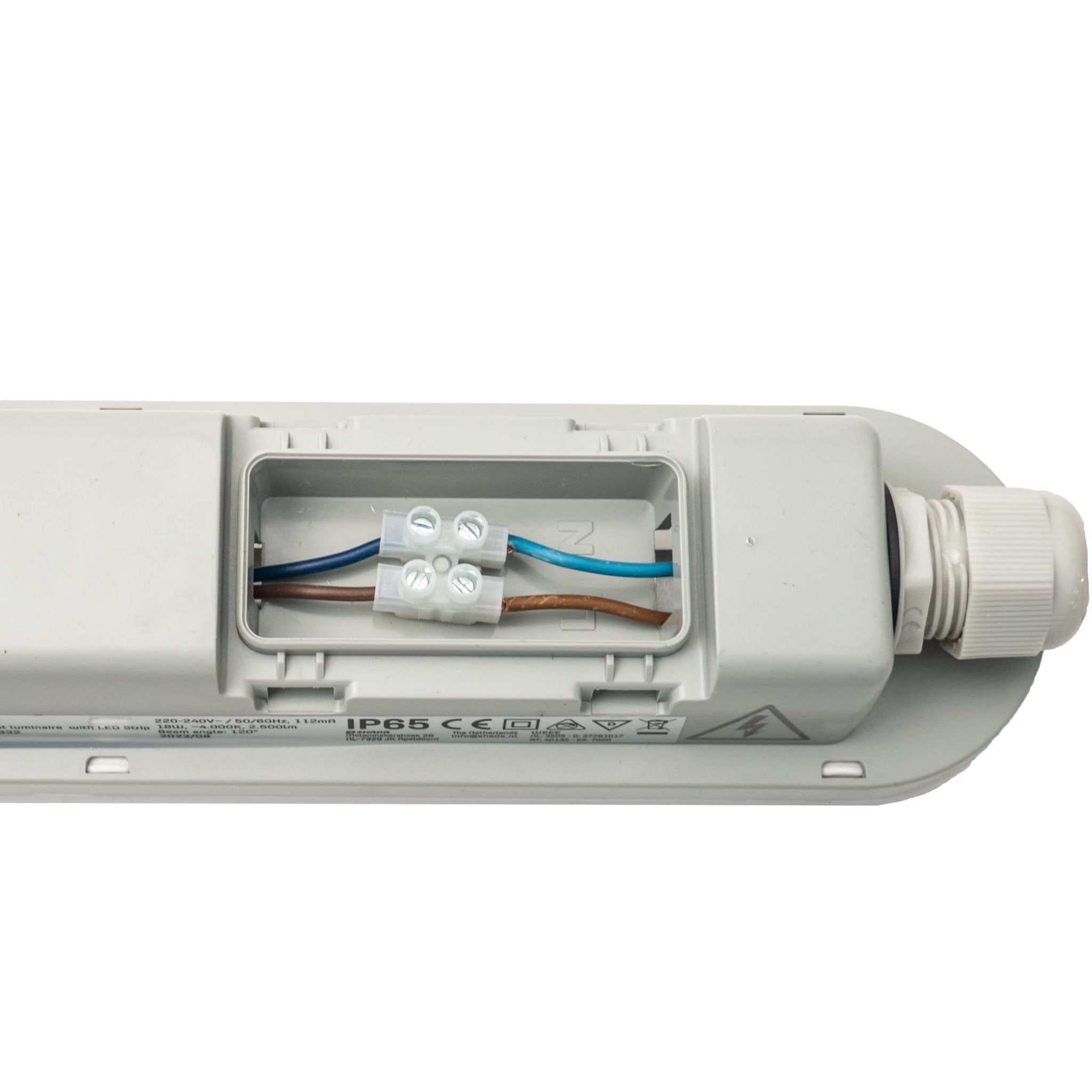 2 PACK - LED's Light Universele LED TL verlichting compleet 120 cm - voor binnen en buiten - 2500 lm TL verlichting LED.nl