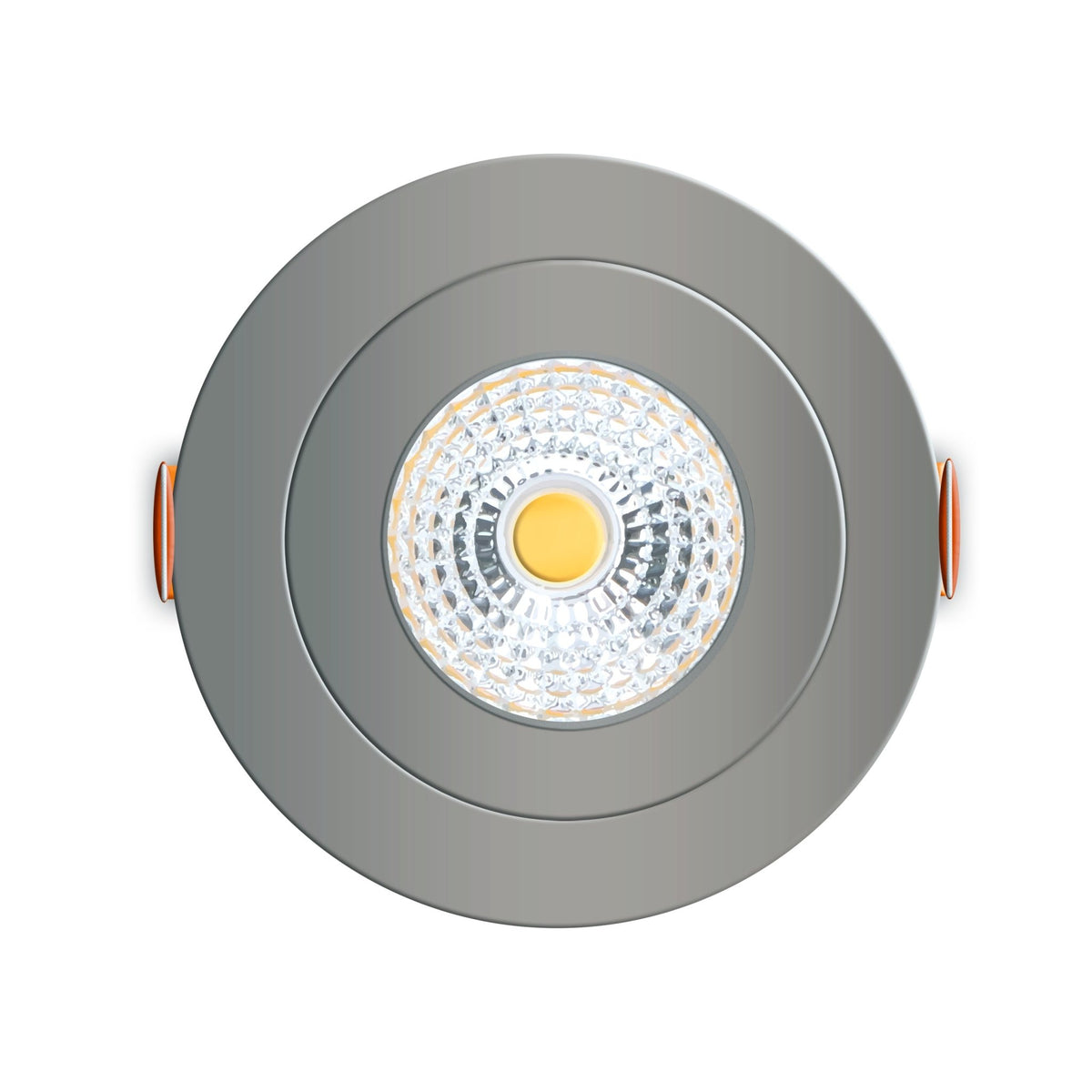 6 PACK - LED's Light Pro LED Inbouwspot Nikkel - DimToWarm - Ø 68mm - Kantelbaar - Warm wit licht - CRI95 Inbouwspots LED.nl