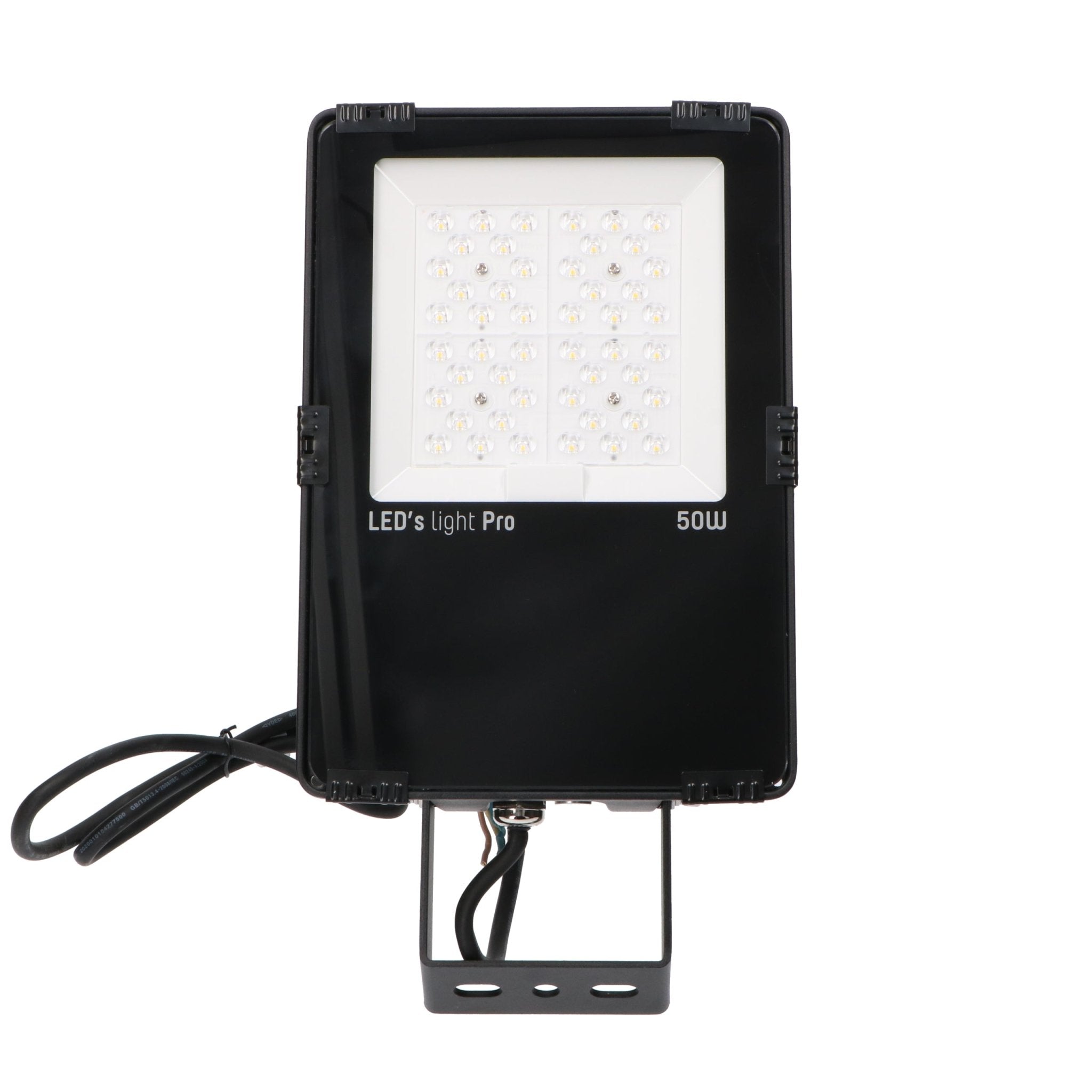 LED's Light Pro HeavyDuty LED Schijnwerper 50W - Waterdicht (IP66) & Corrosiebestendig (C4) - Zwart Schijnwerpers LED.nl