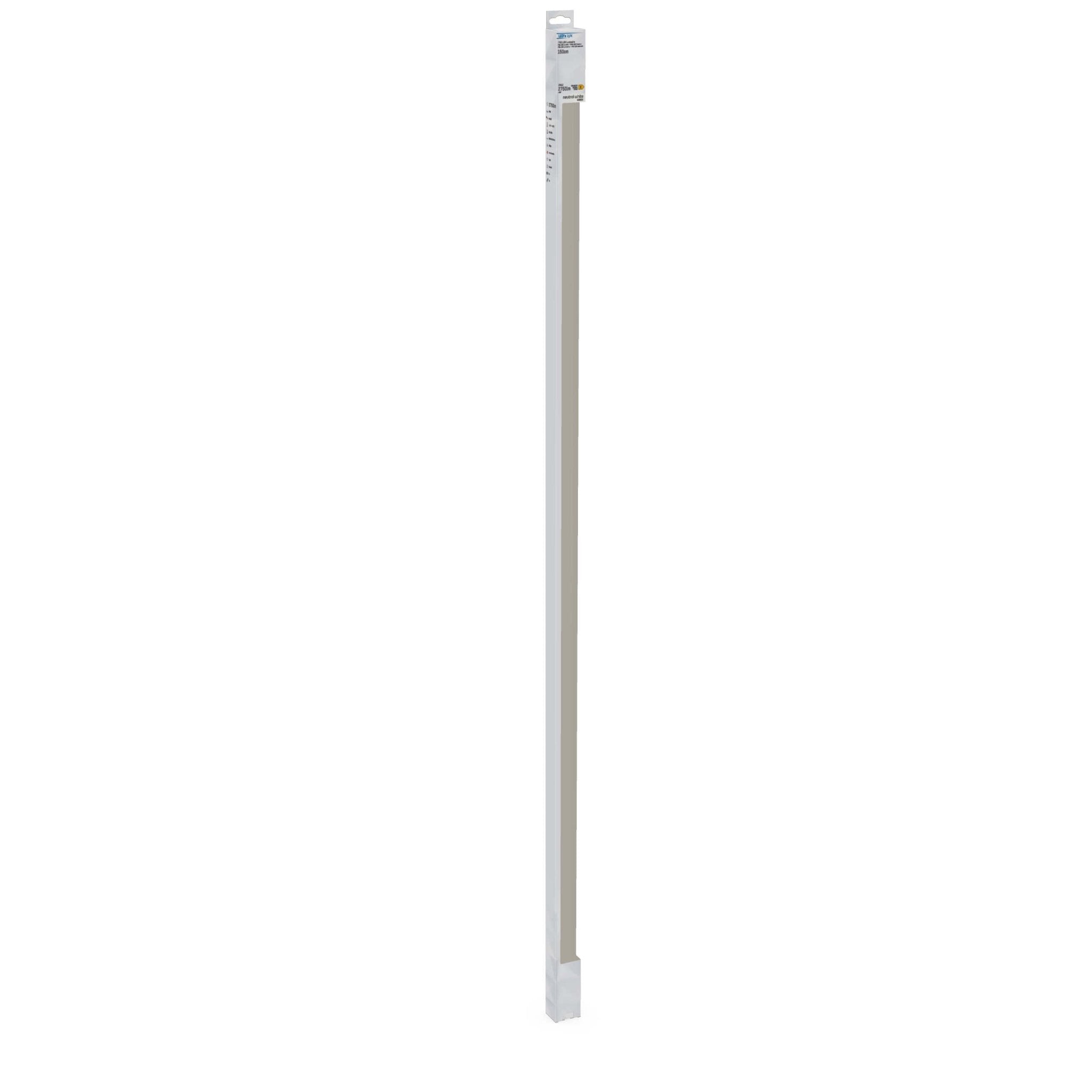 4 PACK - LED's Light LED TL verlichting compleet 150 cm - Geschikt voor buiten en binnen - 2750 lm TL verlichting LED.nl