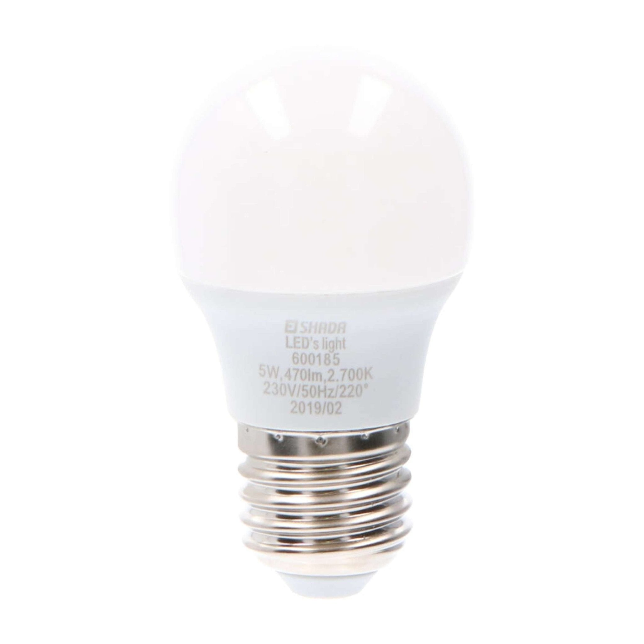 Proventa LED lamp met grote E27 fitting - diameter van 45 mm - G45 Peerlamp Lichtbronnen LED.nl