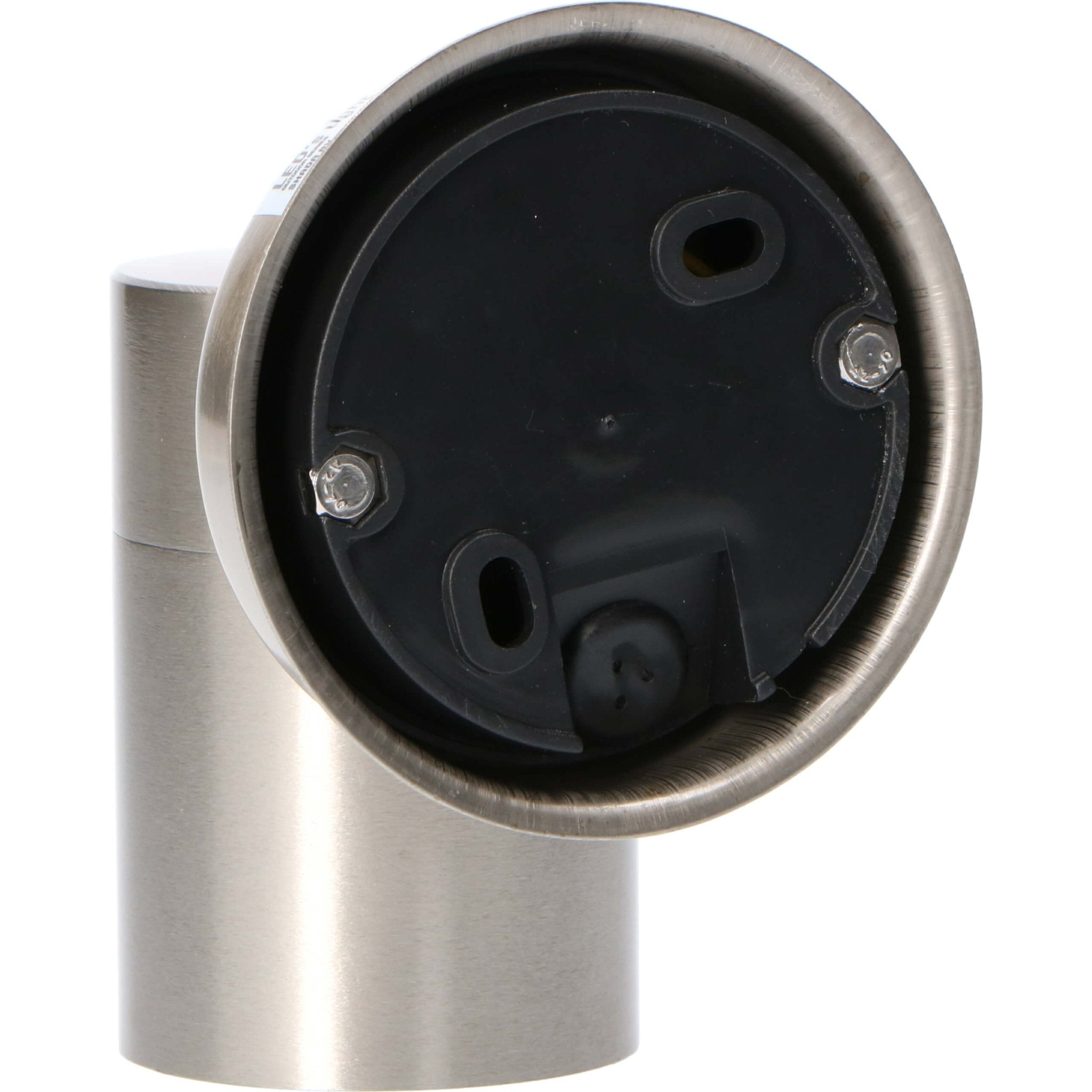 RVS LED Muurlamp Buiten - Spot met GU10 fitting - Model Monza - IP44 - Zilver Spotjes LED.nl