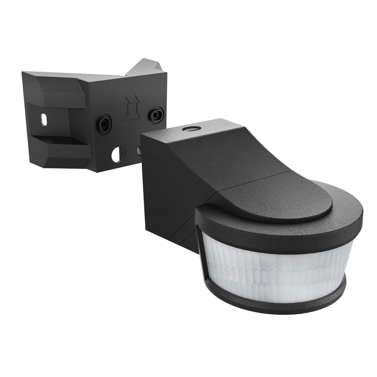 LED's Light Pro Bewegingssensor met Hoekbeugel Universeel - 12 meter bereik - Zwart Sensoren LED.nl
