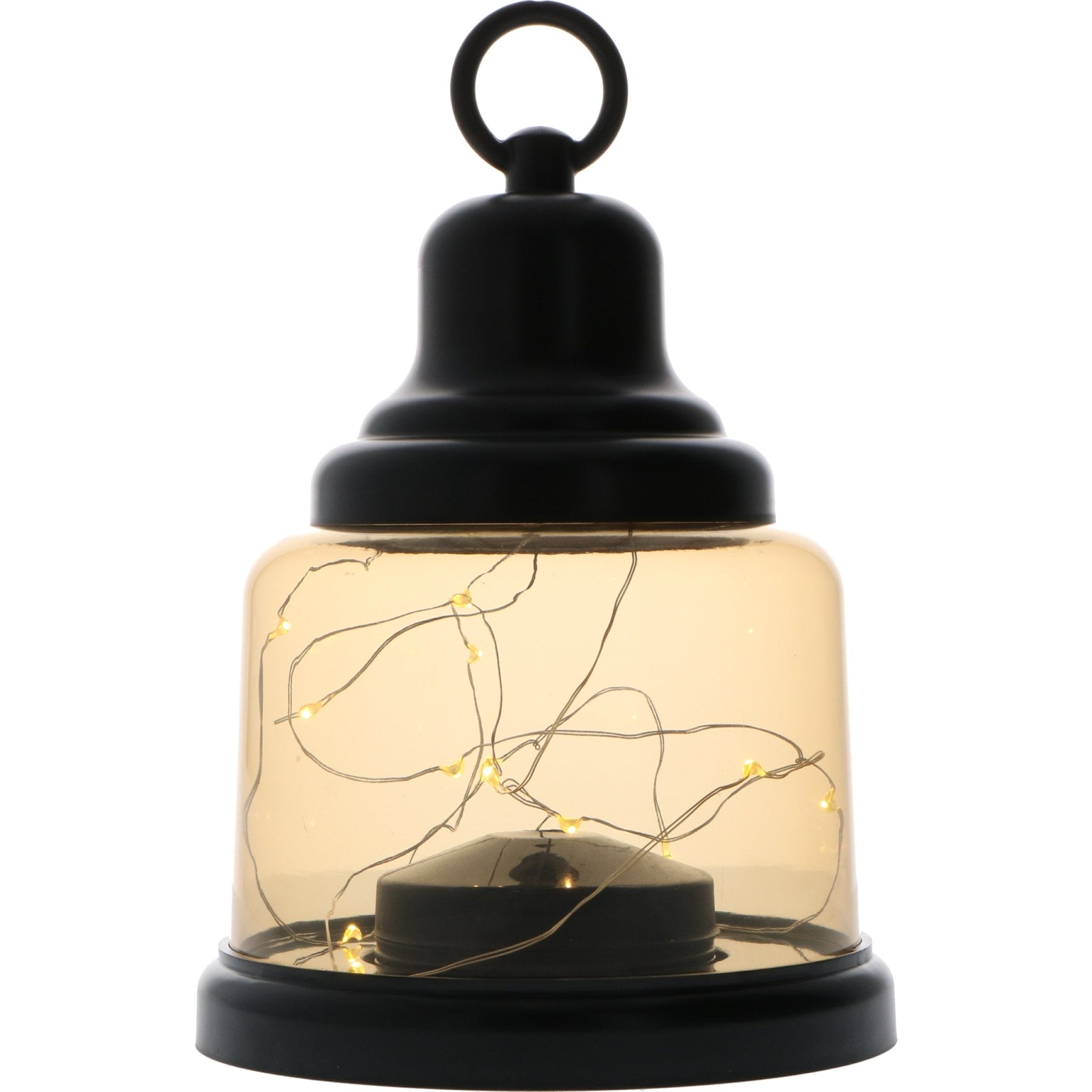 Vintage LED Tafellamp op batterijen - Draadloos model met ophangring - 22 cm Buitenlampen LED.nl