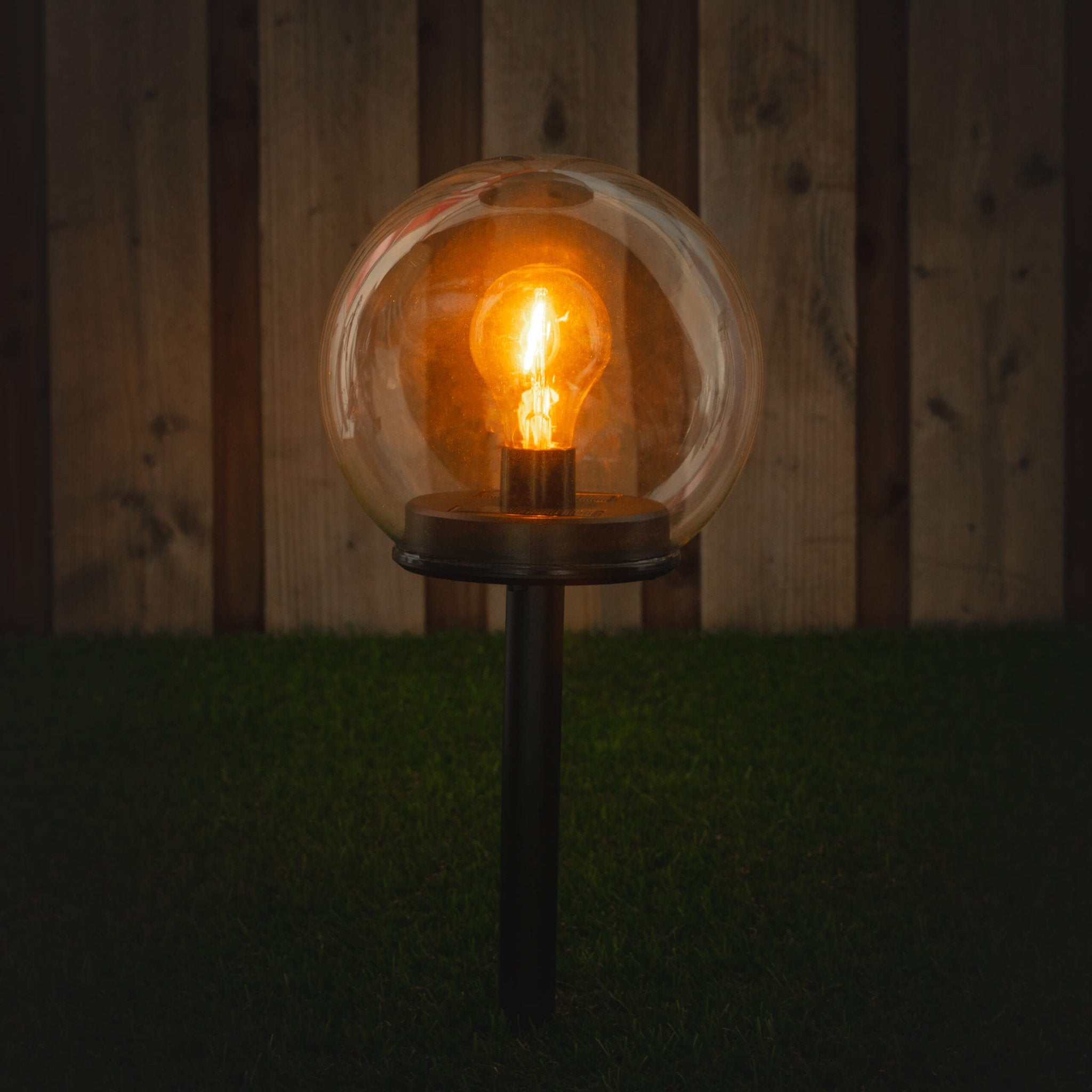 Vintage Solar Priklamp met sensor - Automatisch aan/uit - Warm wit licht - IP44 - 54 cm Buitenlampen LED.nl