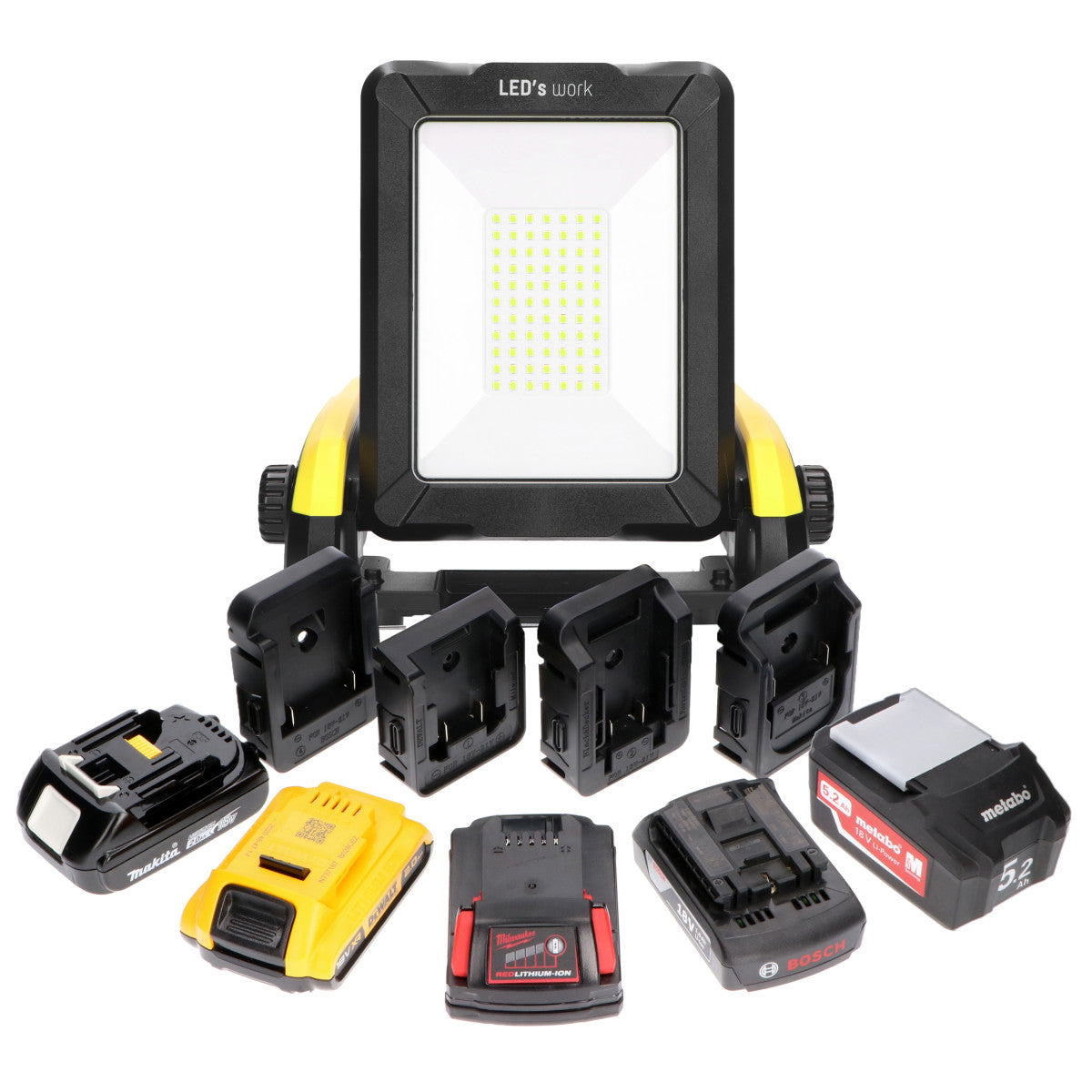 Werklampen op 18V Accu