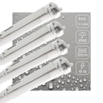 4 PACK - LED's Light TL Armatuur LED compleet 120 cm - Armatuur met LED Buis - Waterdicht - 2160lm TL verlichting LED.nl