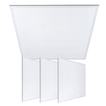 4PACK LED's Light Panelen vierkant 595x595mm - Compleet universeel paneel met driver - 40W - 4 stuks Panelen LED.nl