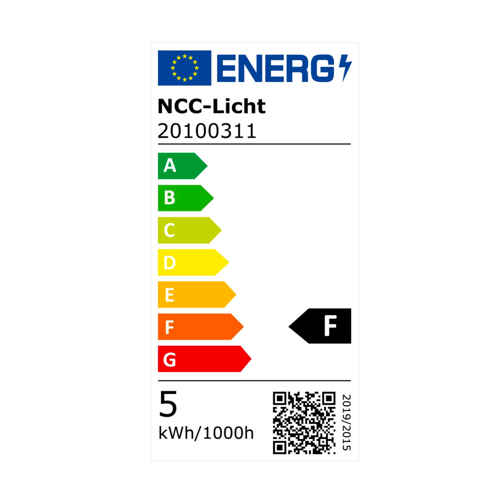 Complete LED Kastverlichting 30 cm - Met koppelstuk en voeding - 3000K LED.nl