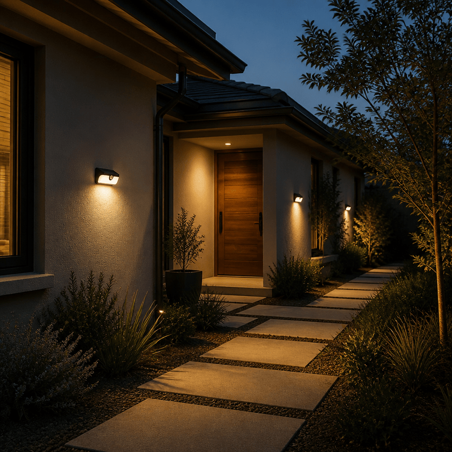 LED's Light Bluetooth Linkable Koppelbare LED Solar Wandlamp met Bewegingssensor Wandlampen LED.nl