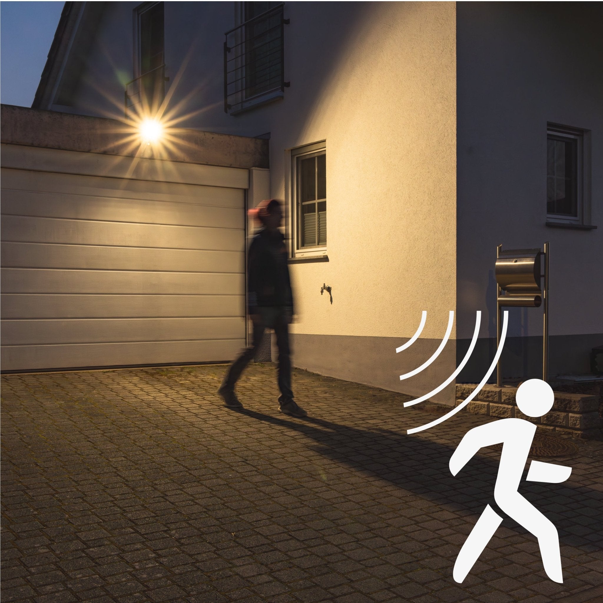 LED's Light Buitenlamp schijnwerper floodlight met bewegingssensor 7000lm - binnen en buiten - 50W Schijnwerpers LED.nl