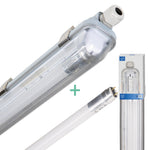 LED's Light Complete LED TL lamp met LED buis 60 cm - Binnen en buiten - 1100 lm - 1x6W - 185lm/w - Energielabel B TL verlichting LED.nl