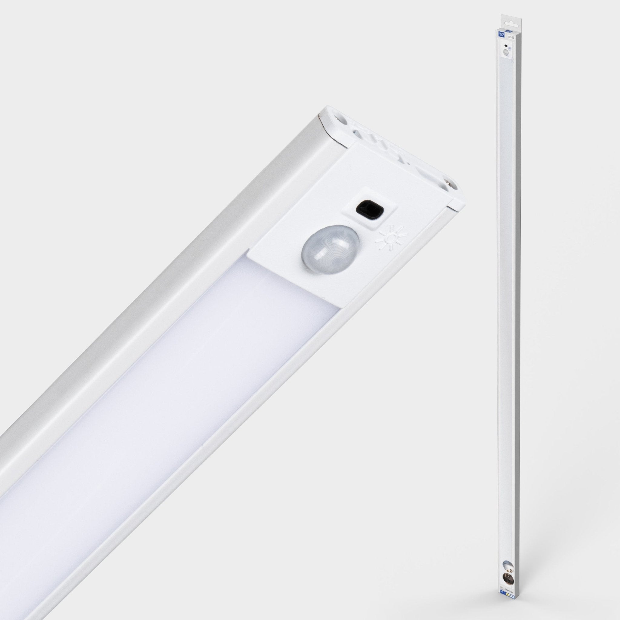 LED's Light Kastverlichting met sensor 80 cm - Oplaadbaar en draadloos - zwaai- en bewegingssensor - wit Kastverlichting LED.nl