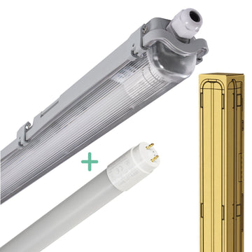 LED's Light LED TL armatuur 120 cm compleet met LED TL buis - 2160lm - 4000K - IP65 TL verlichting LED.nl
