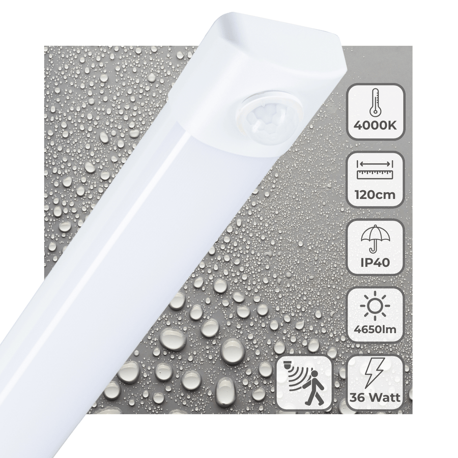 LED's Light LED TL lamp met sensor 120 cm - Bewegingssensor en bewegingsdetectie - 4650 lm TL verlichting LED.nl