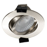 6 PACK - LED's Light PRO downlight inbouwspot Ø 68mm - Kantelbaar - Spatwaterdicht - Dim to Warm - RVS Inbouwspots LED.nl