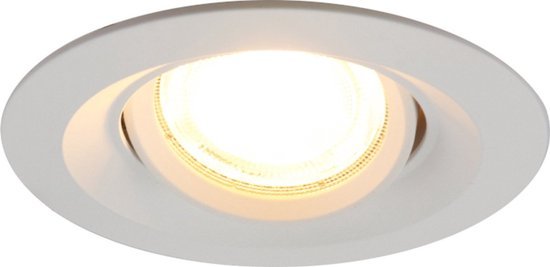 6 PACK - LED's Light PRO downlight inbouwspot Ø 68mm - Spatwaterdicht - Dimbaar - Universeel - Wit Inbouwspots LED.nl