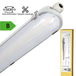 LED's Light Pro Philips TL Armatuur Strip 60 cm - Koppelbaar - Energielabel B - IP65 waterdicht - 2650 lm - 175lm/w TL verlichting LED.nl