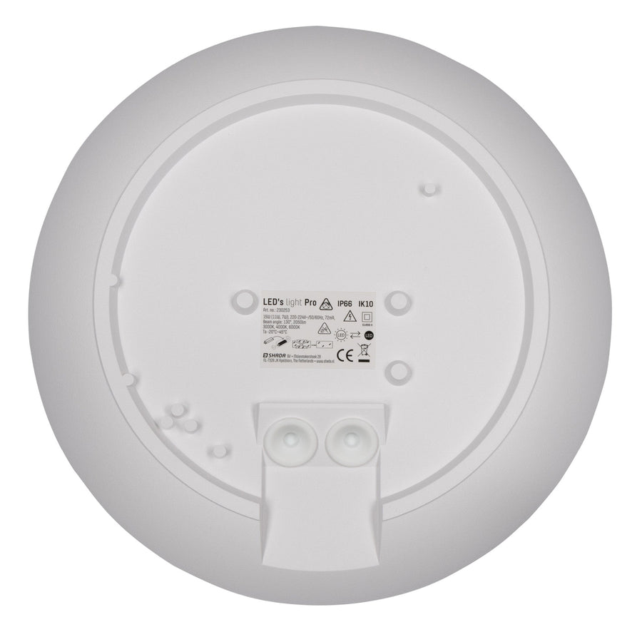 LED's Light Pro Plafondlamp 2050 met sensor - Lichtkleur en lichtsterkte dimbaar - Waterdicht - Ø 30 cm Plafondlampen Led.nl