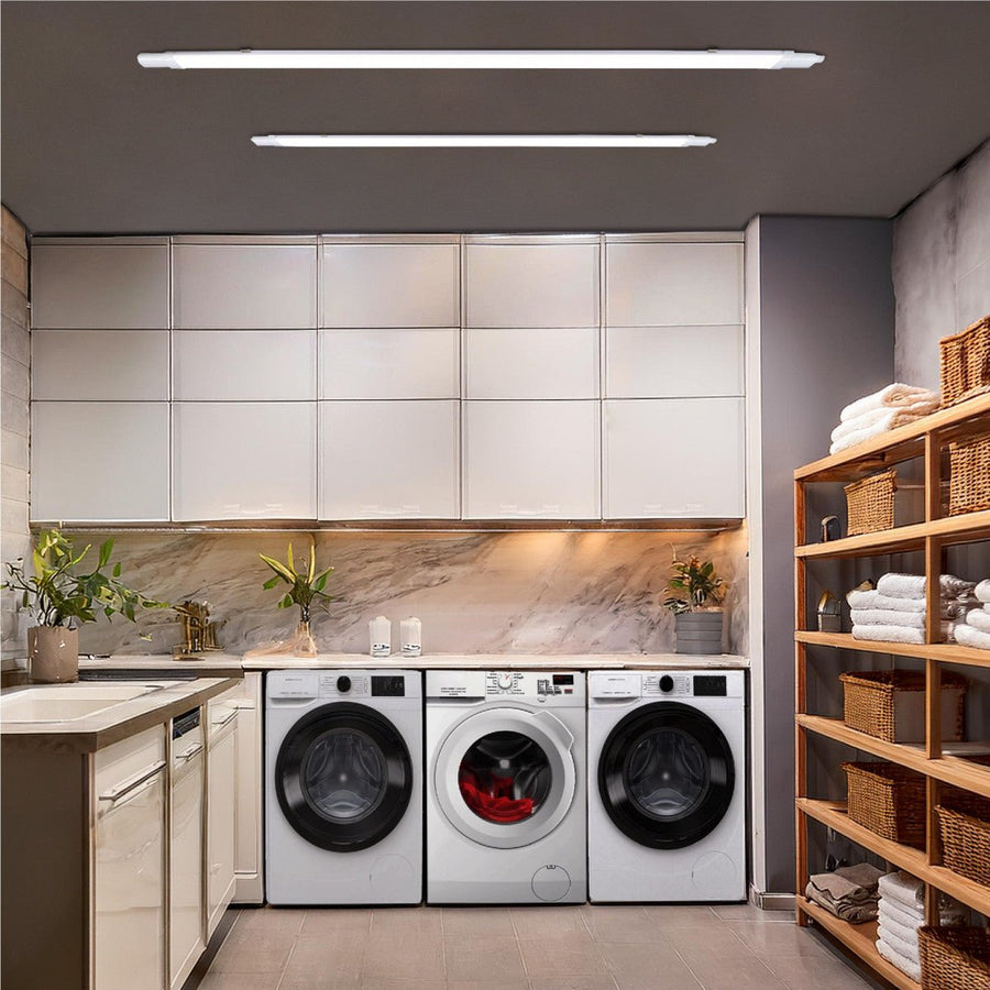 4 PACK - LED's Light TL Licht balk Batten 120 cm - Geschikt voor alle binnen en vochtige ruimtes - 18W - IP65 - IK08 - 1900lm TL verlichting LED.nl