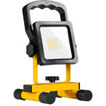 LED's Work draadloze LED Werklamp op accu 1200lm - Oplaadbaar en kantelbaar - Zwart geel Werklampen LED.nl