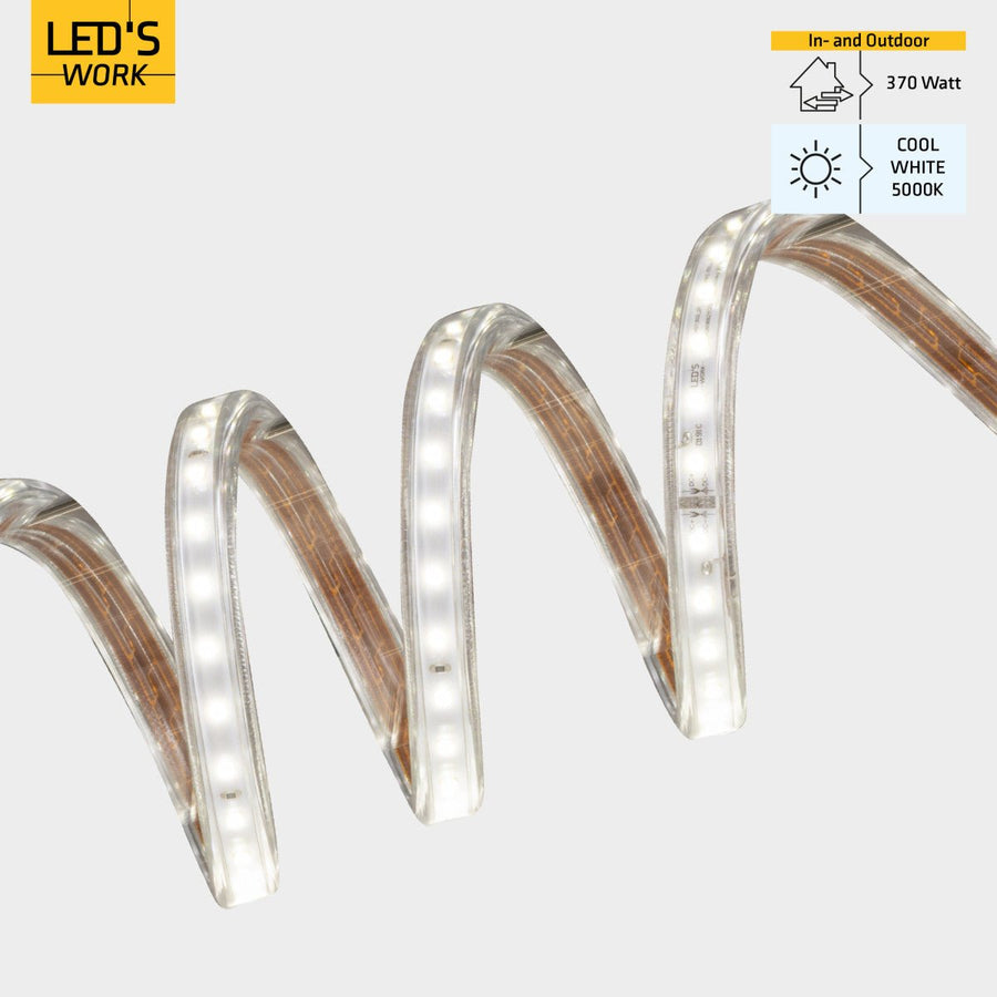 LED's Work LED Rope Lichtslang 50 meter bouwverlichting - Verlengbaar tot 75 meter - 40.000 lm Lichtbronnen Led.nl