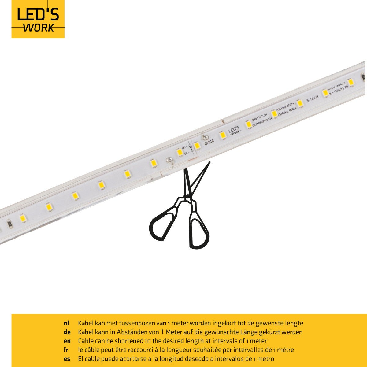 Baanverlichting Paarden of longeerbak Horsewalker Verlichting 50m - Verlengbaar tot 75 meter - 40.000 lm) Led.nl