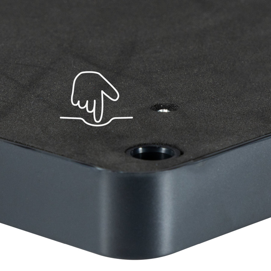 Oplaadstation voor 6 oplaadbare LED tafellampen - Docking met voeding - Zwart LED.nl