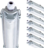 Proventa LED TL 8 armaturen met lampen 150 cm - Koud wit licht 6500 K - Waterdicht - Voordeelverpakking - 8 stuks TL verlichting LED.nl