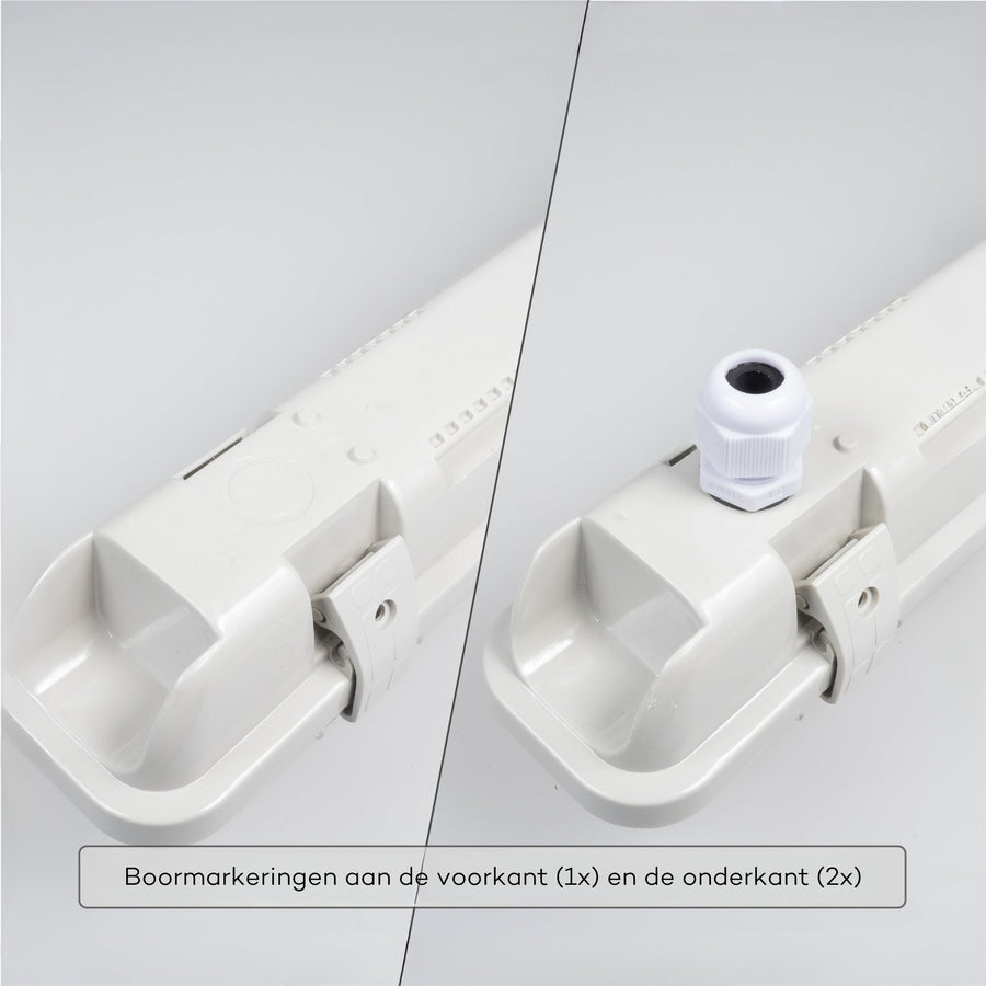 LED's Light TL Armatuur LED compleet 120 cm - Armatuur met LED Buis - Waterdicht - 2160lm TL verlichting LED.nl