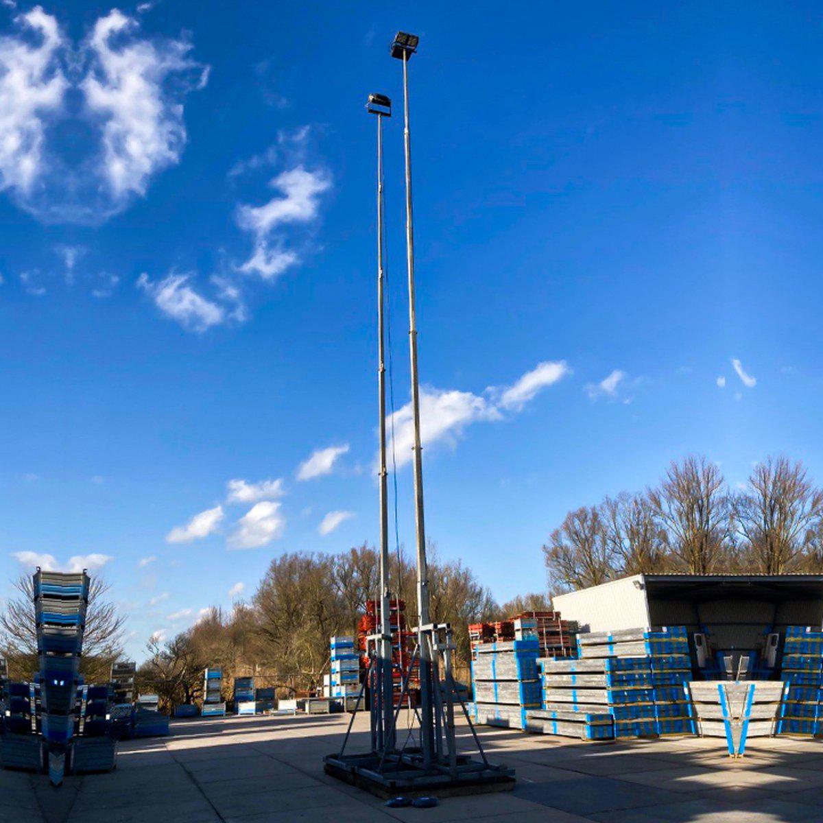 Ultra LED Schijnwerper 1000W - voor bouwterreinen, sportvelden en stadion - 155000 lumen - IP66 Bouwlampen LED.nl