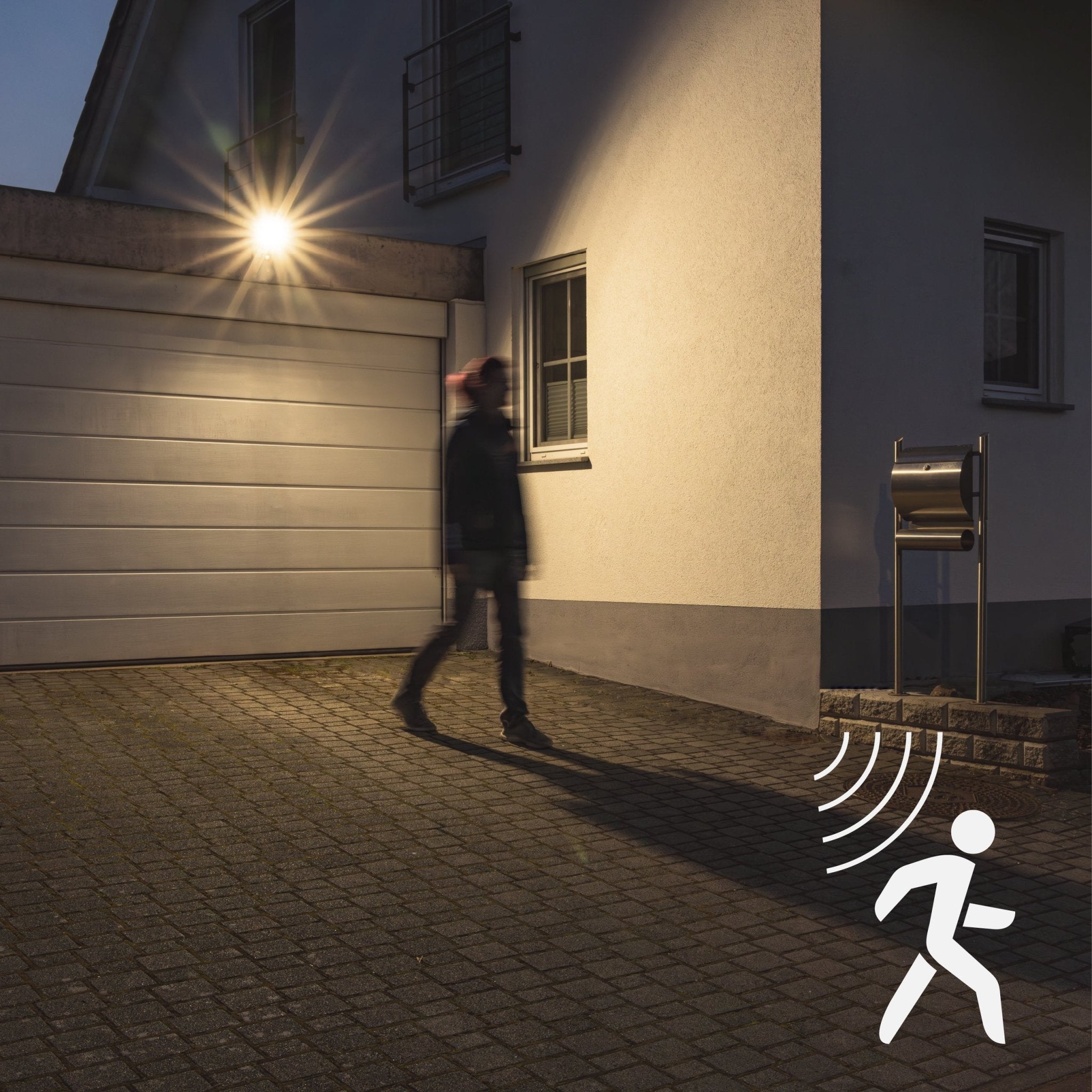 UltraFlood LED Schijnwerper 50W 4000K met Bewegingssensor en Daglichtsensor - Kantelbaar - 8000 Lumen - IP65 Schijnwerpers LED.nl