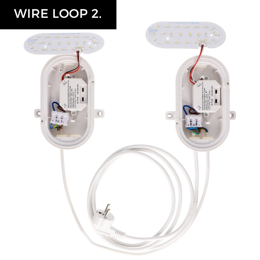 CCT Bull Eye Lamp voor plafond & wand - IP65 - Geschikt voor binnen en buiten - 18 cm Plafondlampen LED.nl