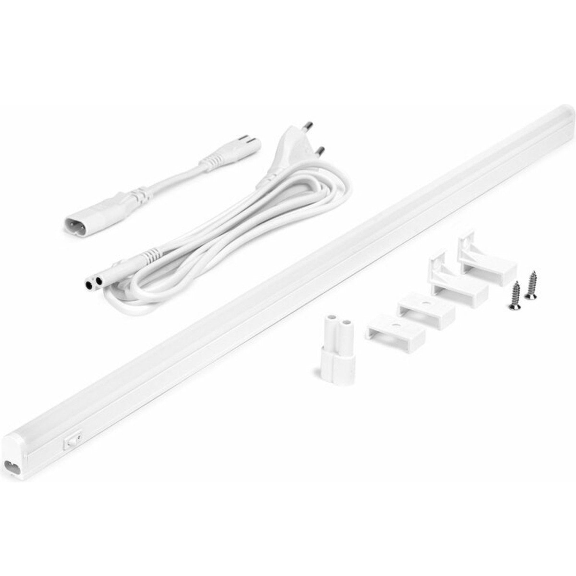Complete LED Onderbouwverlichting 60 cm - Met koppelstuk en voeding - 4000K LED.nl