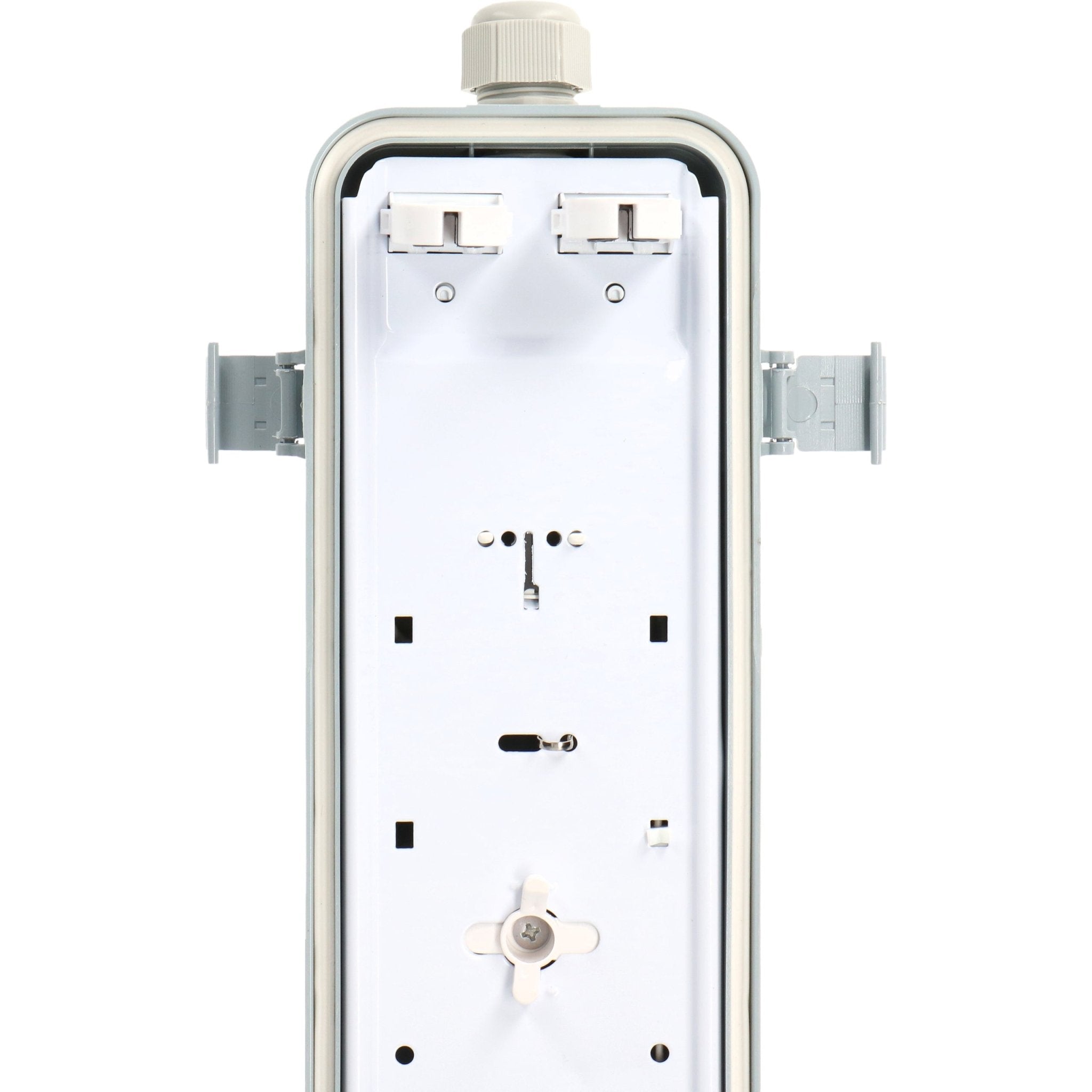 LED's Light Dubbele LED TL lamp 60 cm - compleet met LED buizen - Binnen en buiten - 2200 lm - 2x6W - 4000K - 185lm/w - Energielabel B TL verlichting LED.nl