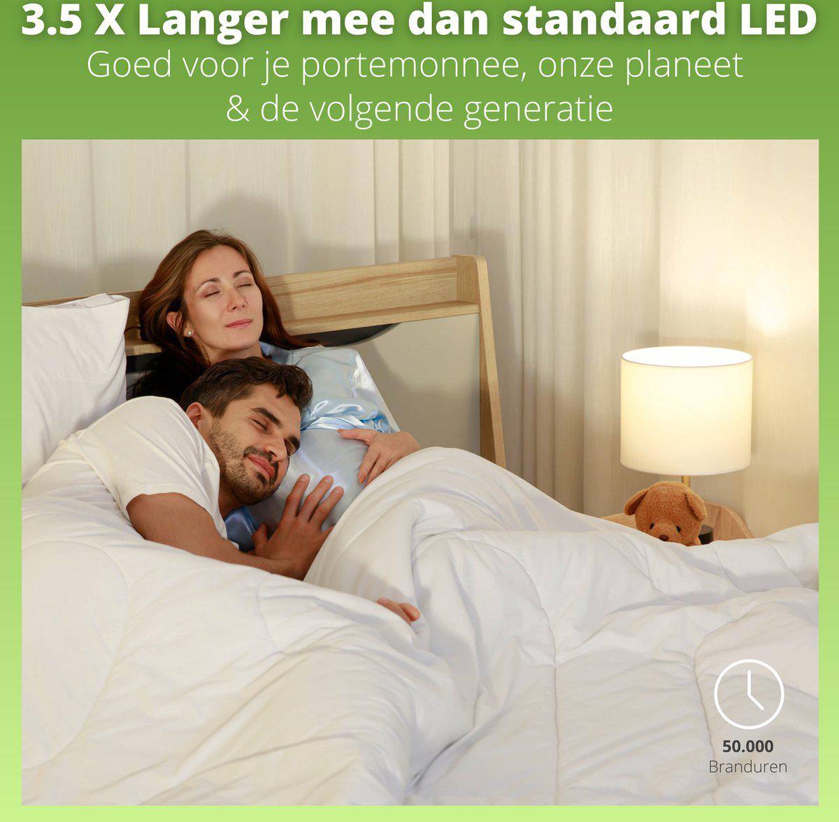 Elite LED Kogellamp E27 Mat - Gaan tot 25 jaar mee - Warm wit - 2.9W vervangt 40W Lichtbronnen LED.nl