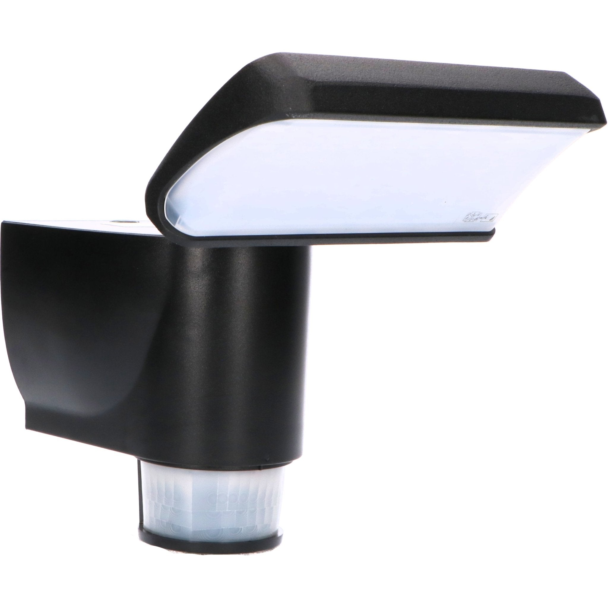 LED's Light LED Schijnwerper met Sensor - Automatische bewegingsvolging - Zwart Lichtbronnen Led.nl