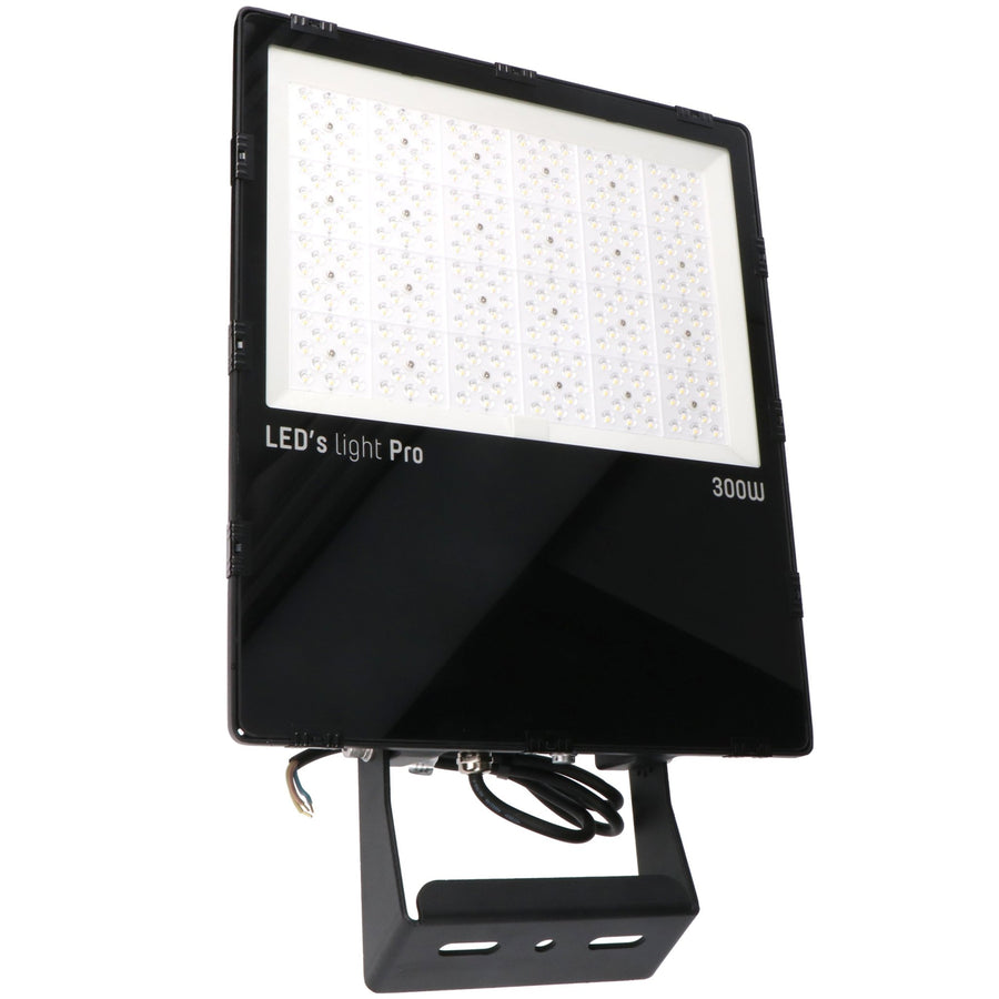 HeavyDuty LED Schijnwerper 300W - Waterdicht (IP66) & Corrosiebestendig (C4) - Zwart verstraler Schijnwerpers LED.nl