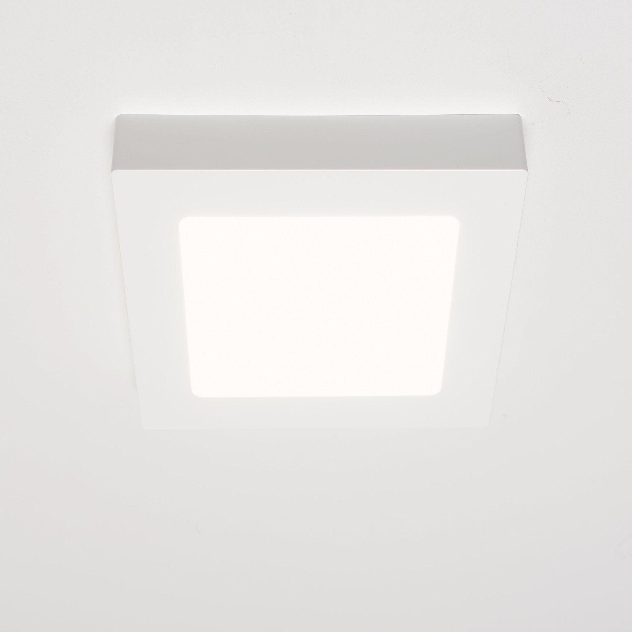 LED's Light LED Inbouwspot opbouwspot vierkant 15 cm - CCT - Dimbaar - Inbouw en opbouw - 1200 lm - Zaagmaat 147×147mm – Wit Plafondlampen LED.nl