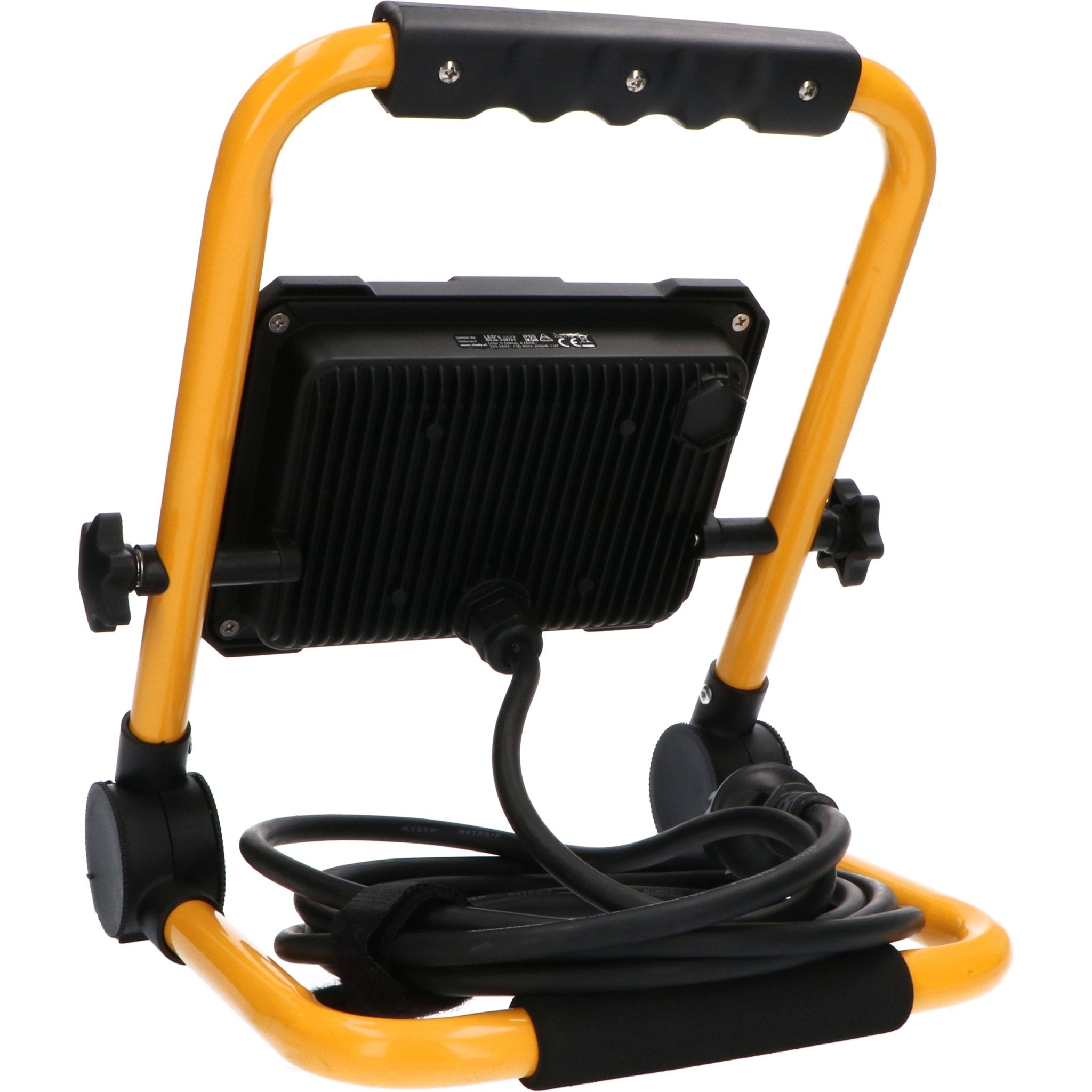 LED's Work Bouwlamp 5500 - Inklapbaar & Kantelbaar - 3 meter snoer - IP65 - 30W Bouwlampen LED.nl