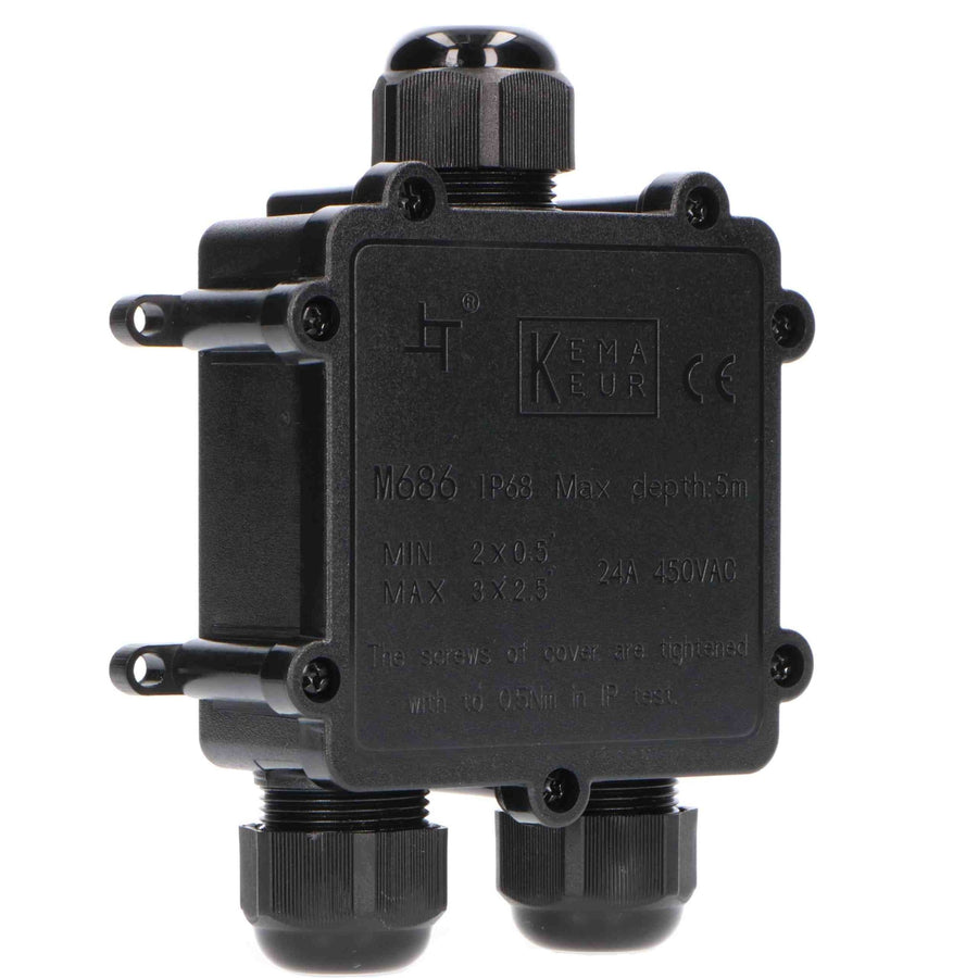 LED's Light Pro Kabeldoos I-connector - IP68 waterdicht - Lasdoos voor kabels van 4 tot 12 mm Kabelverbinders LED.nl