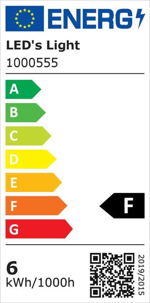 LED's Light Kubus LED Wandlamp voor buiten - Omhoog&Omlaag licht - IP65 - Zwart Wandlampen LED.nl