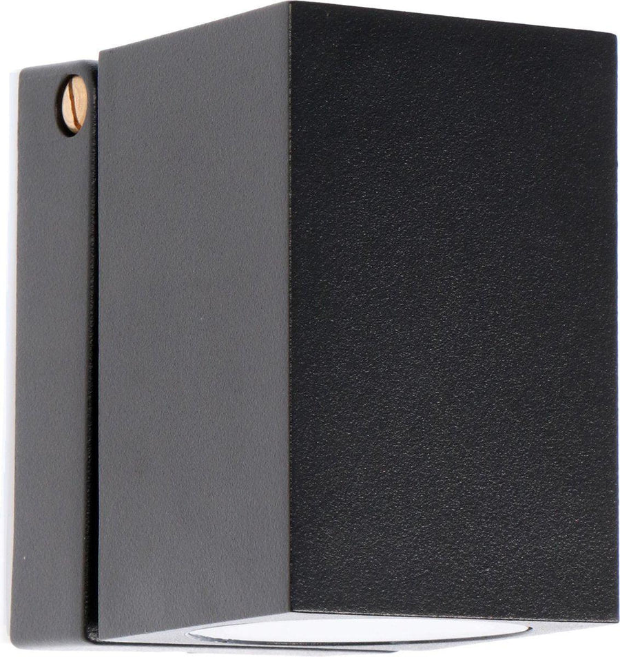 LED's Light Kantelbare LED Buitenlamp - GU10 fitting - IP44 - Zwart - Model Lucca Spotjes LED.nl